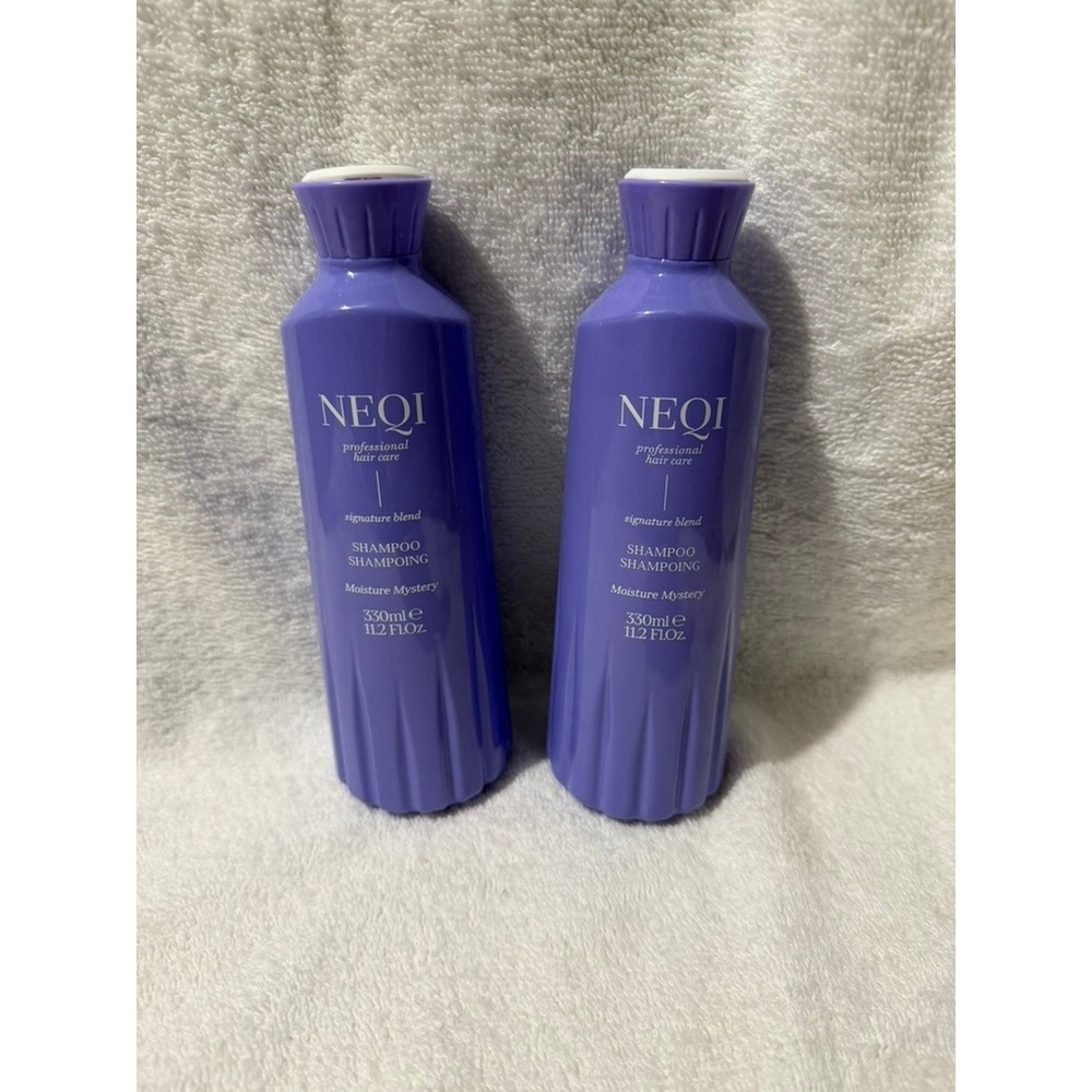 NEQI Professional Hair Care Moisture Mystery Shampoo 330ml 11.2oz Set of 2 New